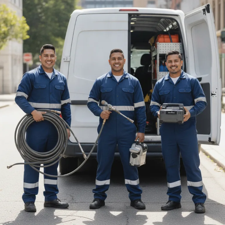 Desentupimentos equipe em Cajazeiras